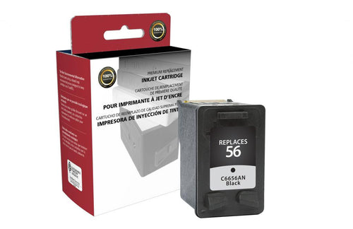 Black Ink Cartridge for HP C6656AN (HP 56)