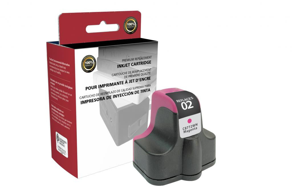 Magenta Ink Cartridge for HP C8772WN (HP 02)