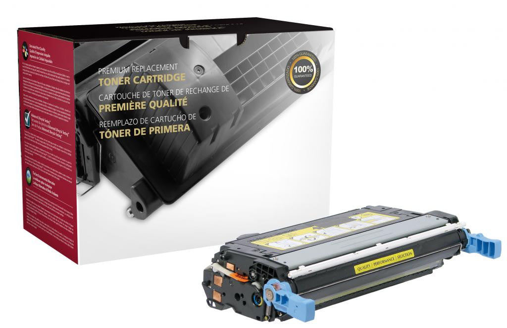 Yellow Toner Cartridge for HP CP4005 (HP 642A)