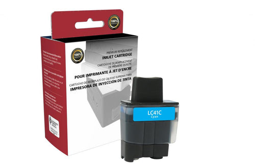 Cyan Ink Cartridge for Brother LC41