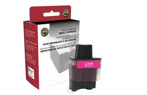 Magenta Ink Cartridge for Brother LC41