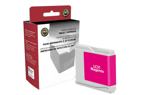 Magenta Ink Cartridge for Brother LC51