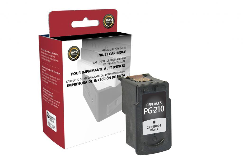 Black Ink Cartridge for Canon PG-210