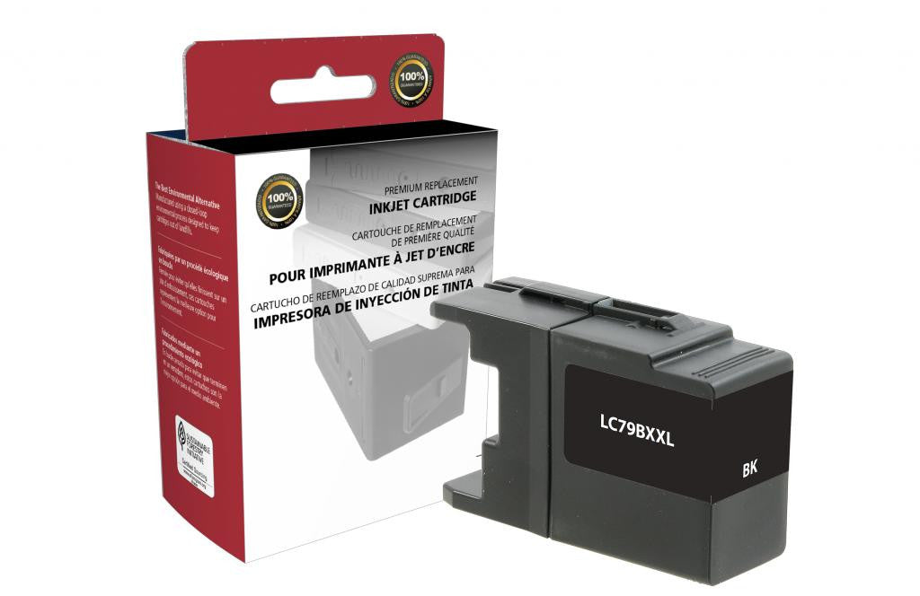 Extra High Yield Black Ink Cartridge for Brother LC79