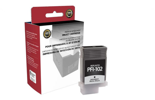 Matte Black Ink Cartridge for Canon PFI-102