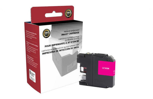 Super High Yield Magenta Ink Cartridge for Brother LC105
