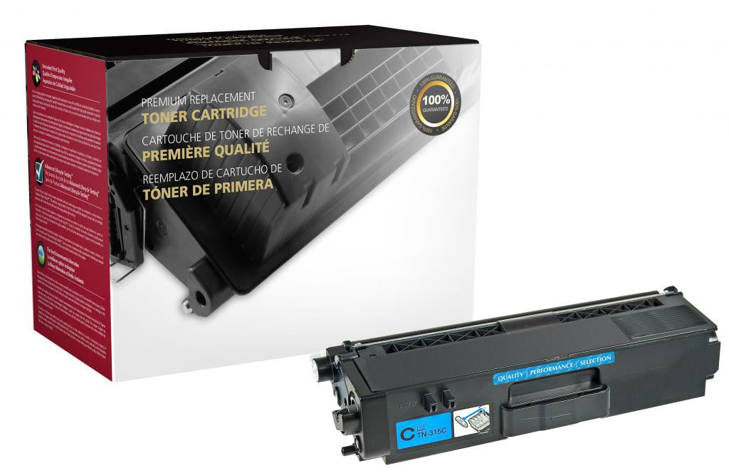 High Yield Cyan Toner Cartridge for Brother TN315