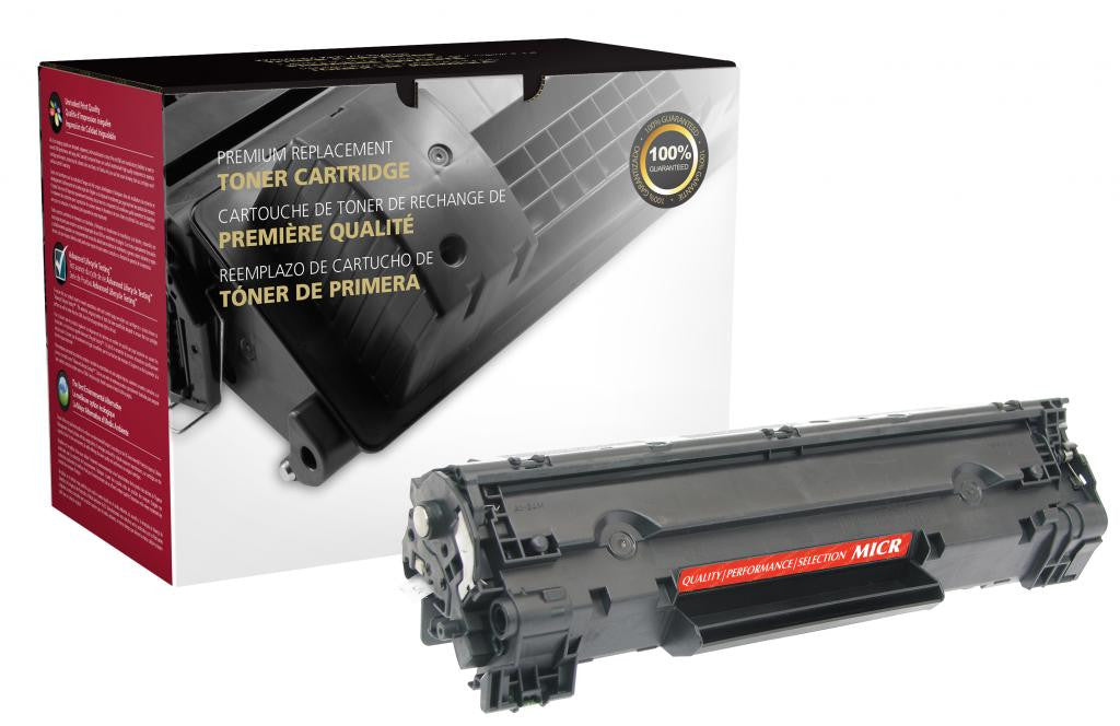 MICR Toner Cartridge for HP CB436A (HP 36A), TROY 02-81400-001