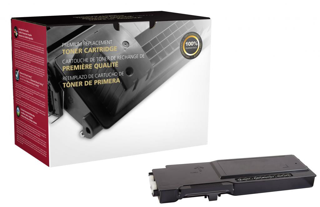 High Yield Black Toner Cartridge for Dell C3760
